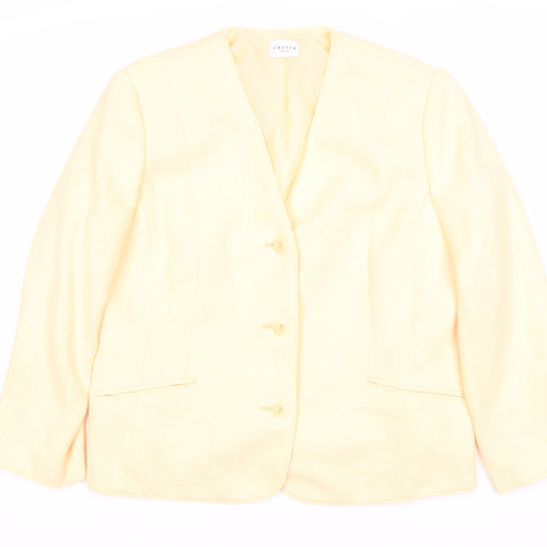 Easttex Women's Beige Blazer, Size 16, Workwear