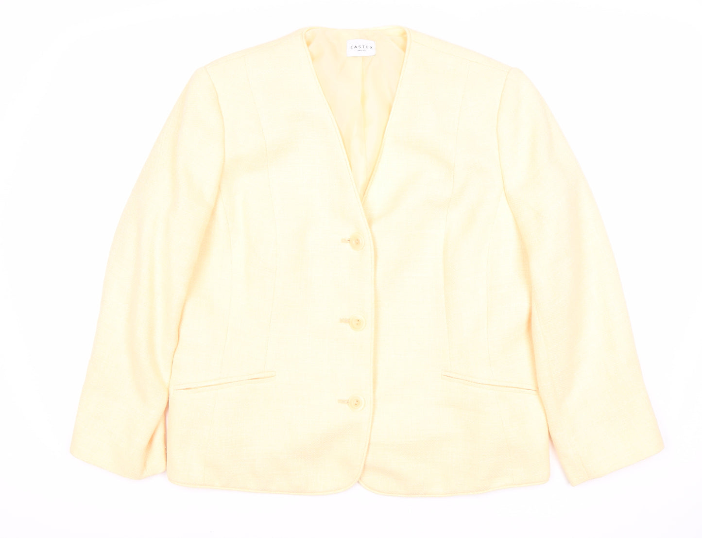 Easttex Women's Beige Blazer, Size 16, Workwear