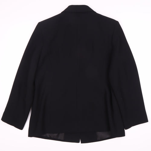 Eastex Women's Black Suit Jacket, Size 14, Elegant Wear