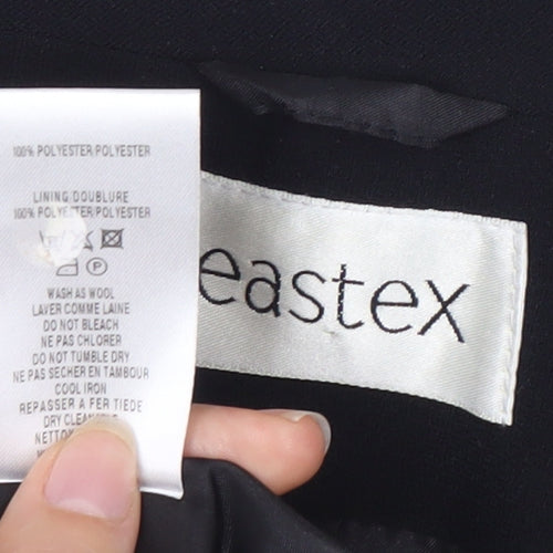 Eastex Women's Black Suit Jacket, Size 14, Elegant Wear