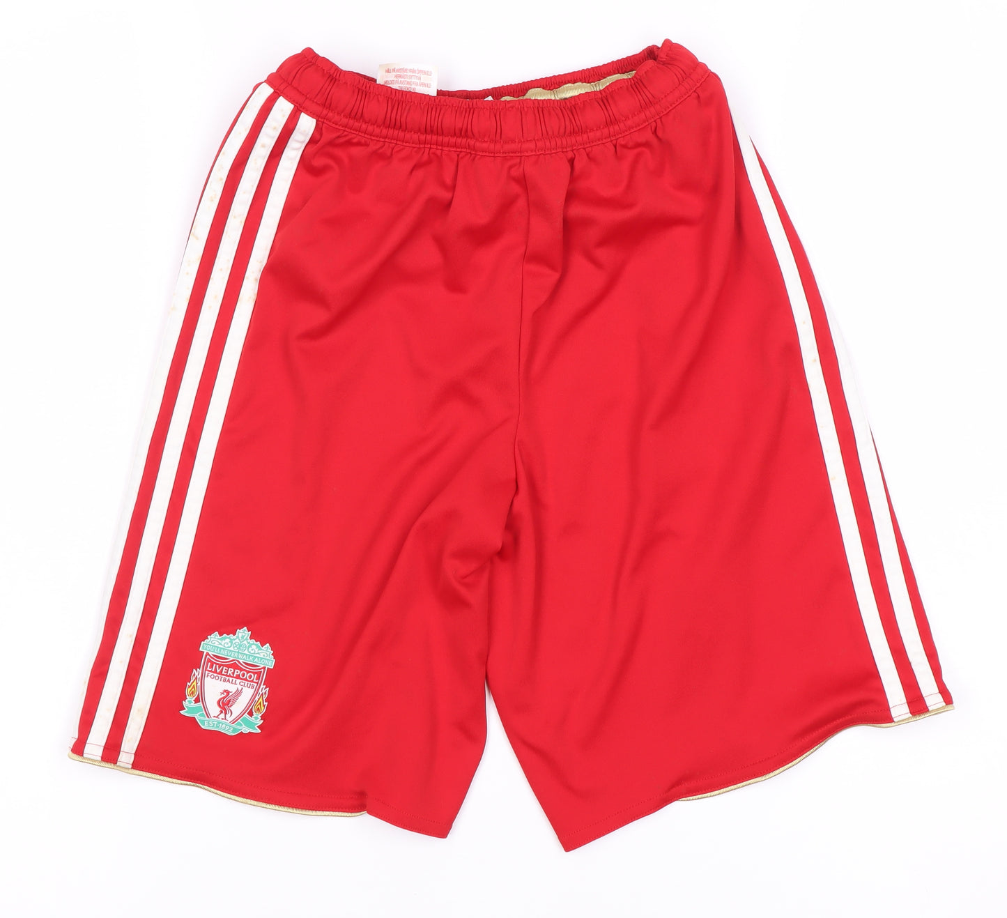 Adidas Boys' Red Football Shorts 11-12 Years Sportswear