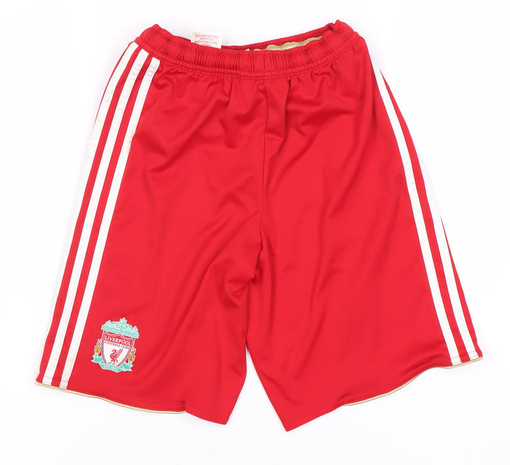 Adidas Boys' Red Football Shorts 11-12 Years Sportswear