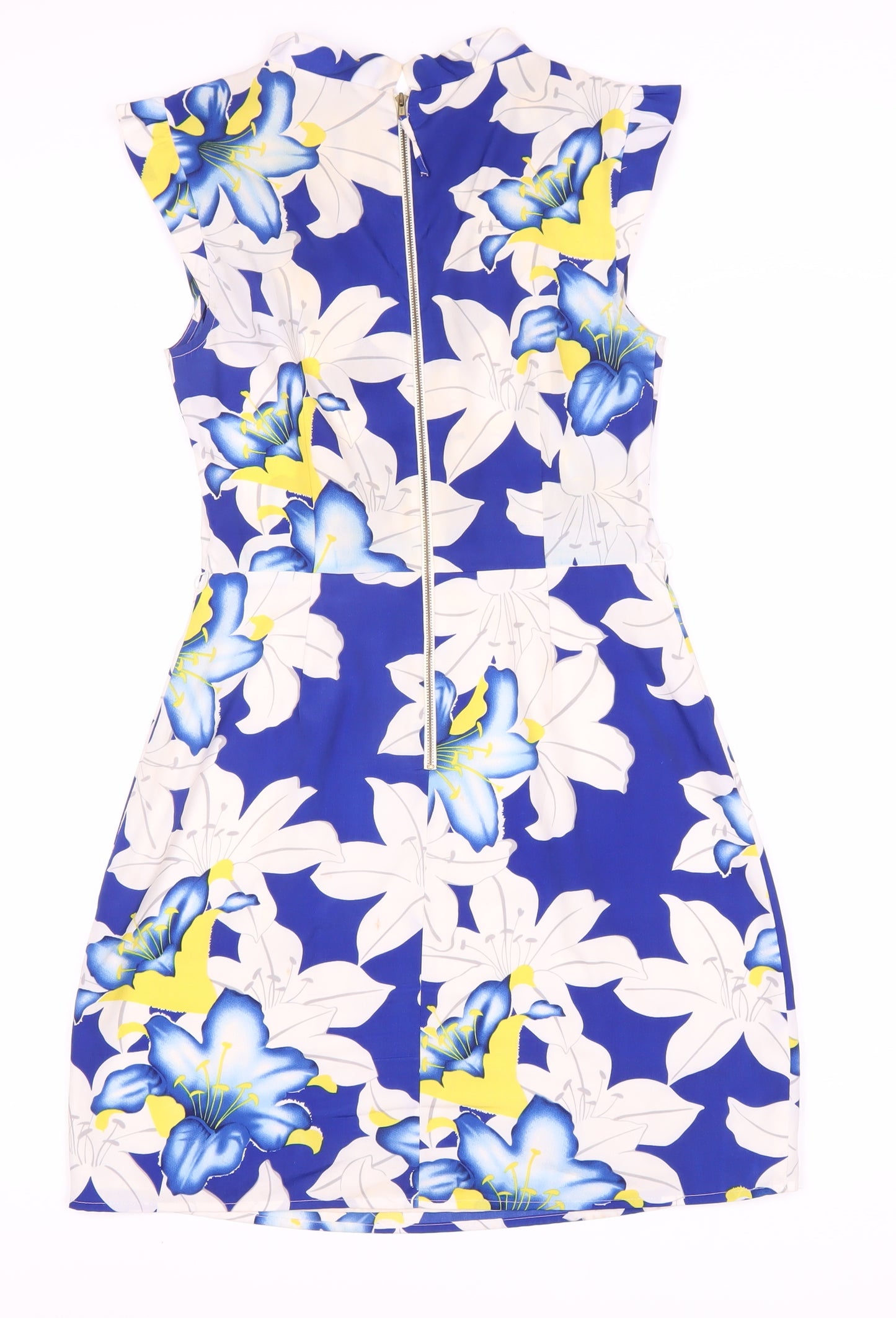 Oasis Women's Floral Knee Length Dress, Size 8, Multicoloured