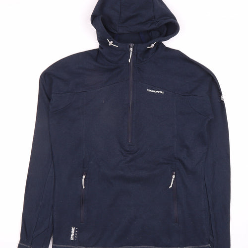 Craghoppers Women's Blue Full Zip Hoodie Size 10