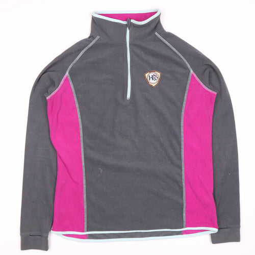 Horseware Ireland Women's XL Colourblock Henley Sweatshirt