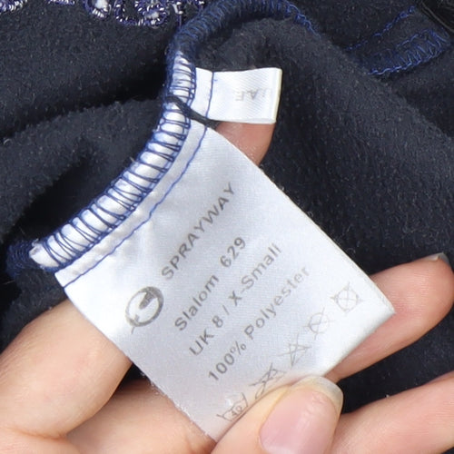 Sprayway Women's Blue Fleece Jacket Size 8