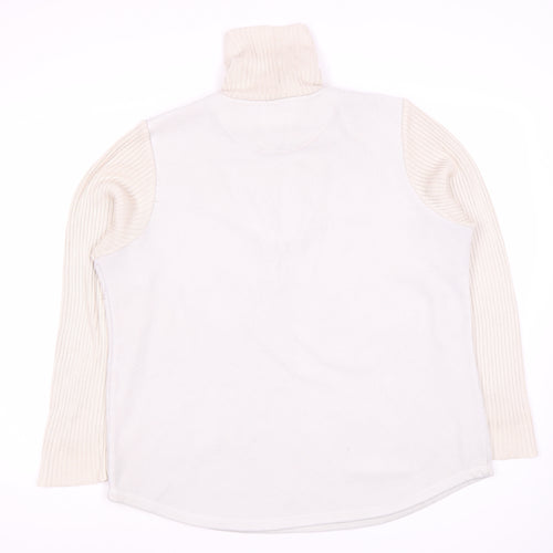 Maine New England Women's Ivory Sweatshirt Size 20
