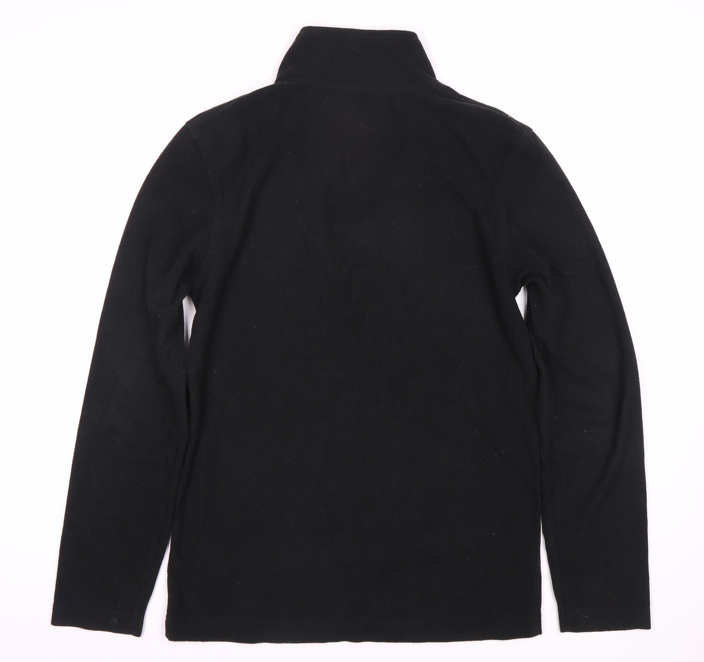 MCKENZIE Men's Black Fleece 1/4 Zip Sweatshirt - S