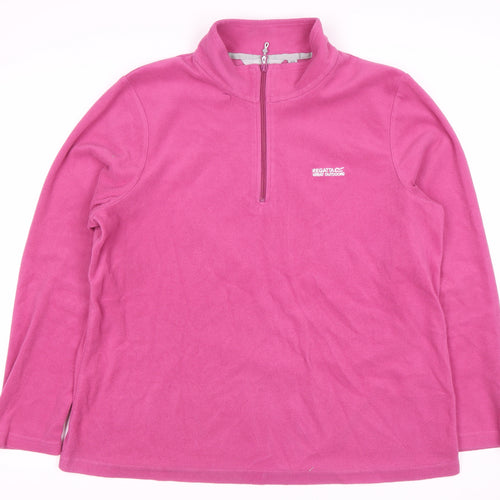 Regatta Women's Pink Pullover Sweatshirt Size 14