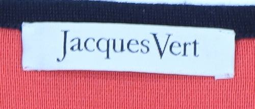 Jacques Vert Women's Red Mid-Length Suit Jacket