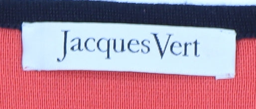 Jacques Vert Women's Red Mid-Length Suit Jacket