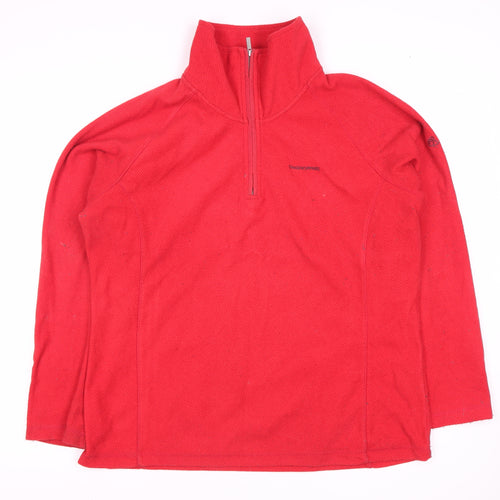 Craghoppers Unisex Red Pullover Sweatshirt Size 16