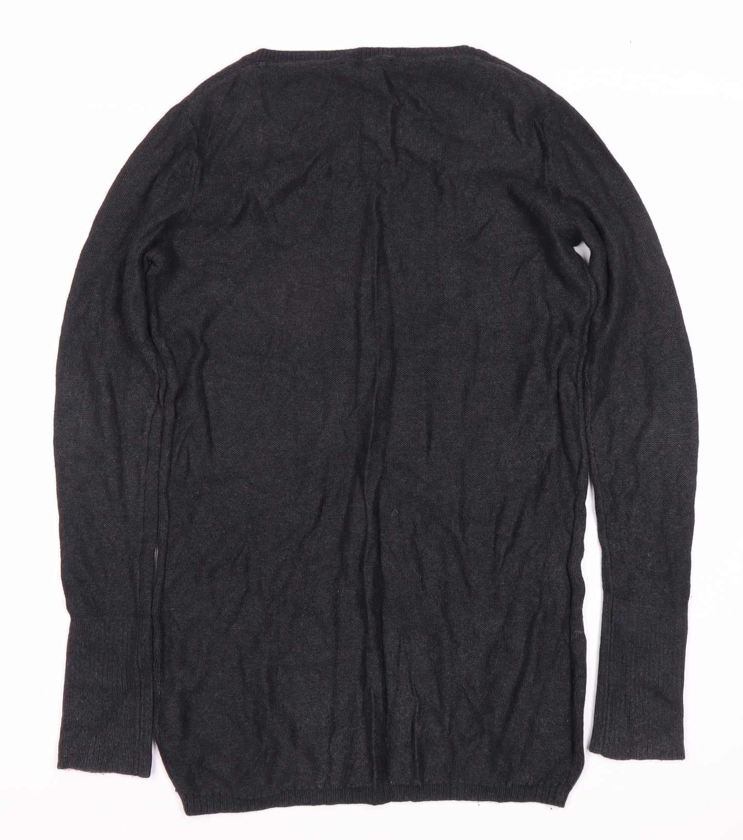 Tommy Hilfiger Women's Black V-Neck Pullover Jumper