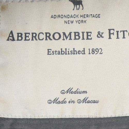 Abercrombie & Fitch Women's Blue Pullover Hoodie M