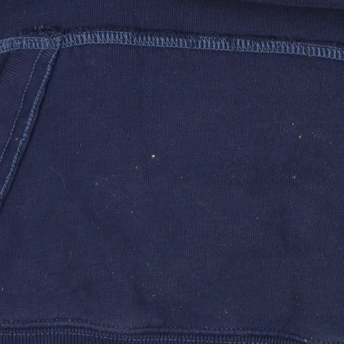 Abercrombie & Fitch Women's Blue Pullover Hoodie M