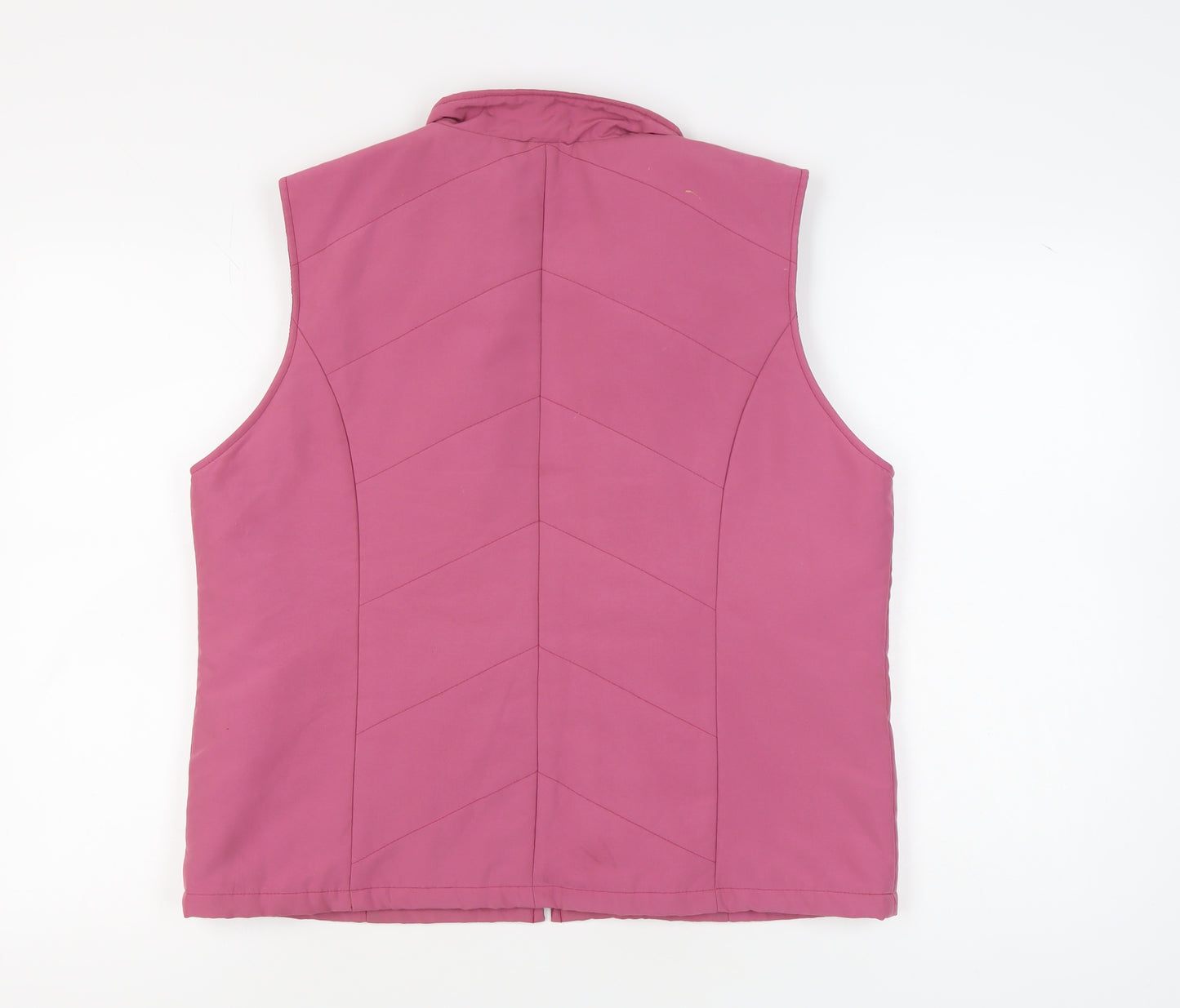 EWM Women's Pink Sleeveless Waistcoat Medium