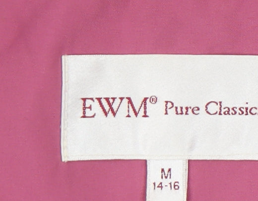 EWM Women's Pink Sleeveless Waistcoat Medium