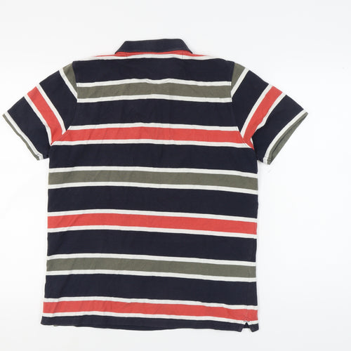 James Pringle Men's Multicoloured Polo Shirt M