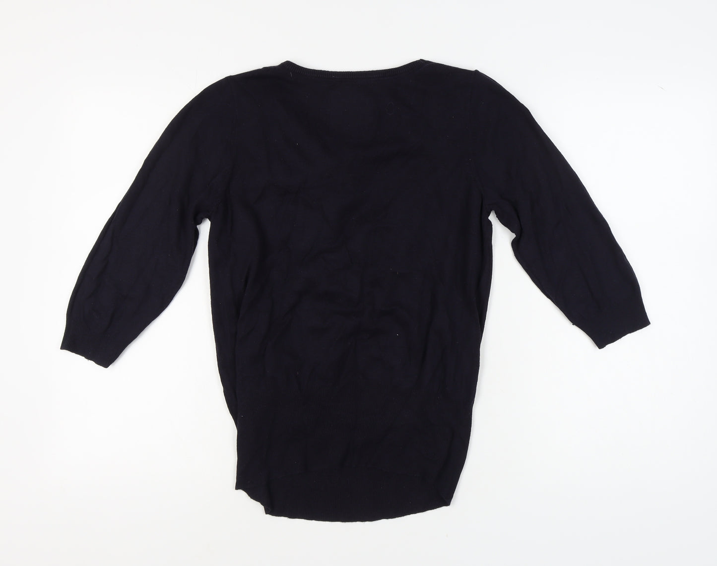 Betty Jackson Black Women's Black Cowl Neck Jumper Size 16
