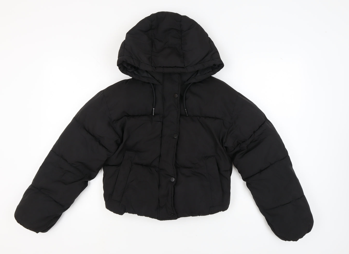 Pull&Bear Women's Black XS Puffer Jacket