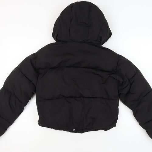 Pull&Bear Women's Black XS Puffer Jacket
