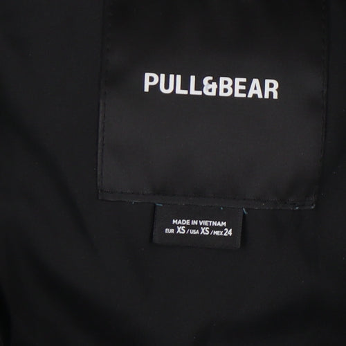 Pull&Bear Women's Black XS Puffer Jacket