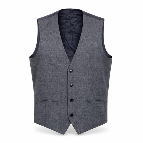 John Lewis Men's Grey Slim Fit Waistcoat, Size 40R