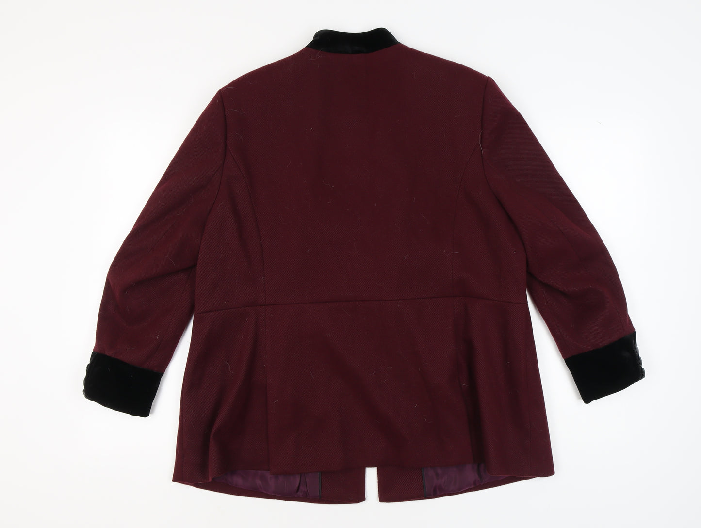 Marks and Spencer Women's Burgundy Jacket Size 22