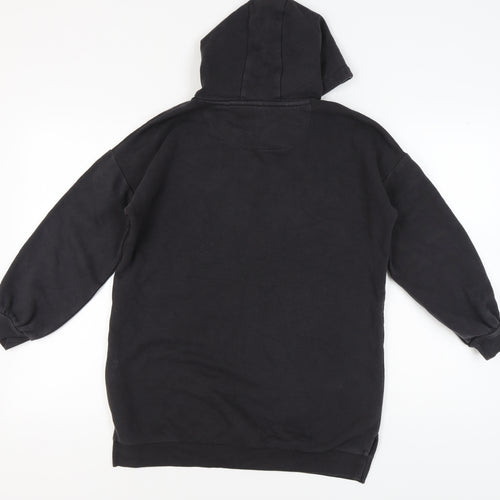 Marks and Spencer Girls Black Pullover Hoodie, 12-13 Years