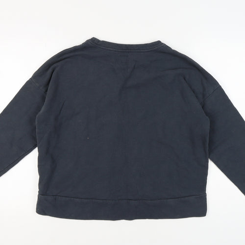 French Connection Women's Black XL Pullover Sweatshirt