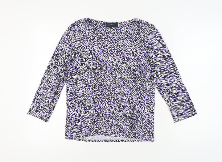 Viyella Women's Multicoloured Animal Print T-Shirt M