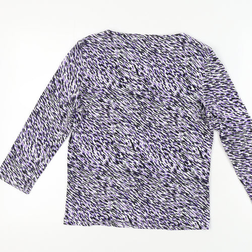 Viyella Women's Multicoloured Animal Print T-Shirt M
