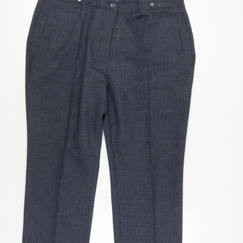 Marks and Spencer Women's Blue Trousers, Size 20