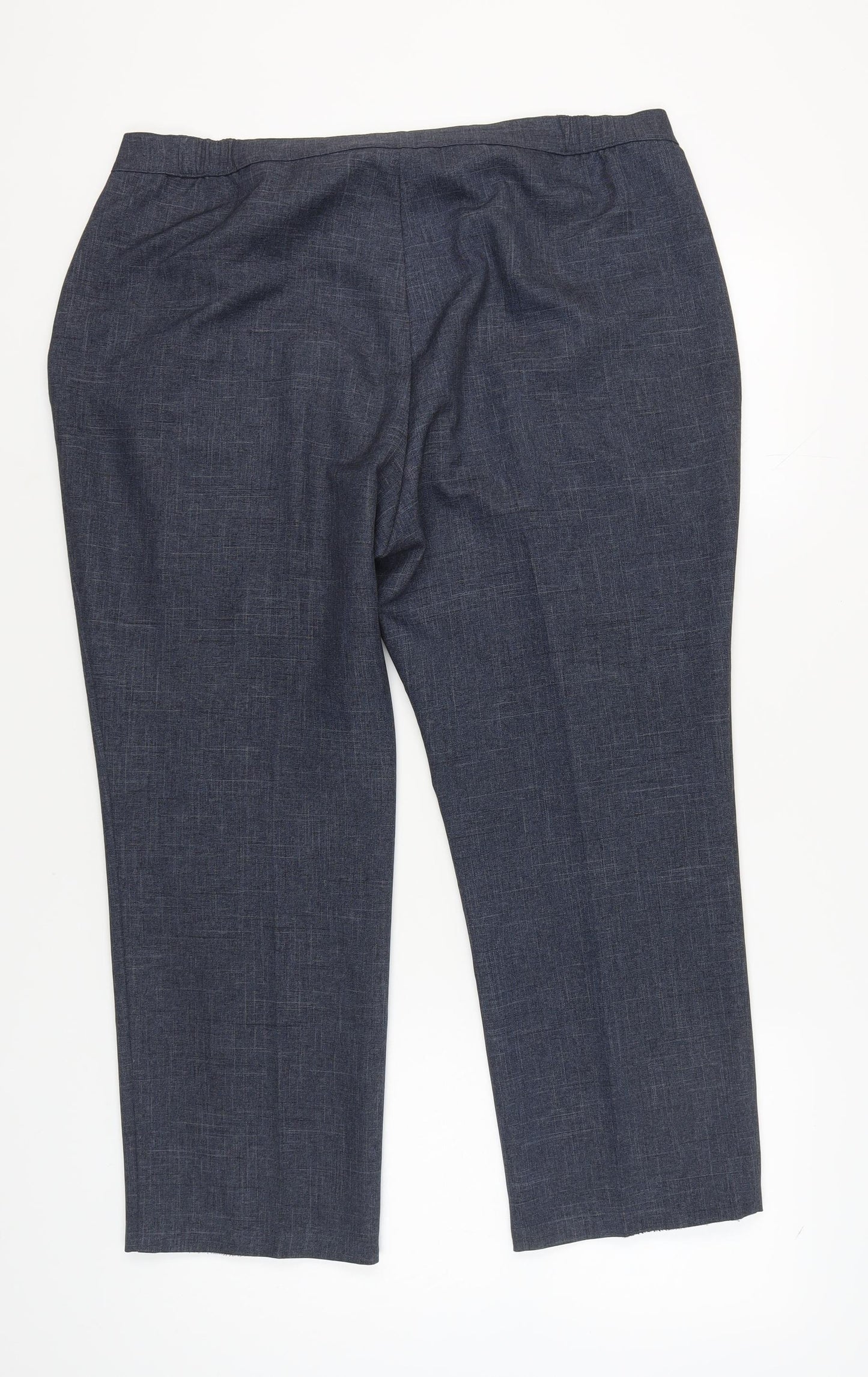 Marks and Spencer Women's Blue Trousers, Size 20