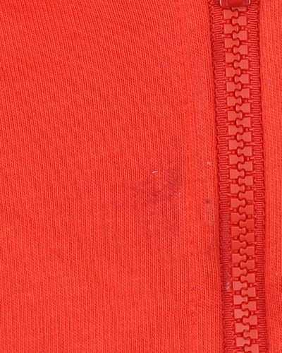 Marks and Spencer Boys Red Superhero Full Zip Hoodie 8 Years