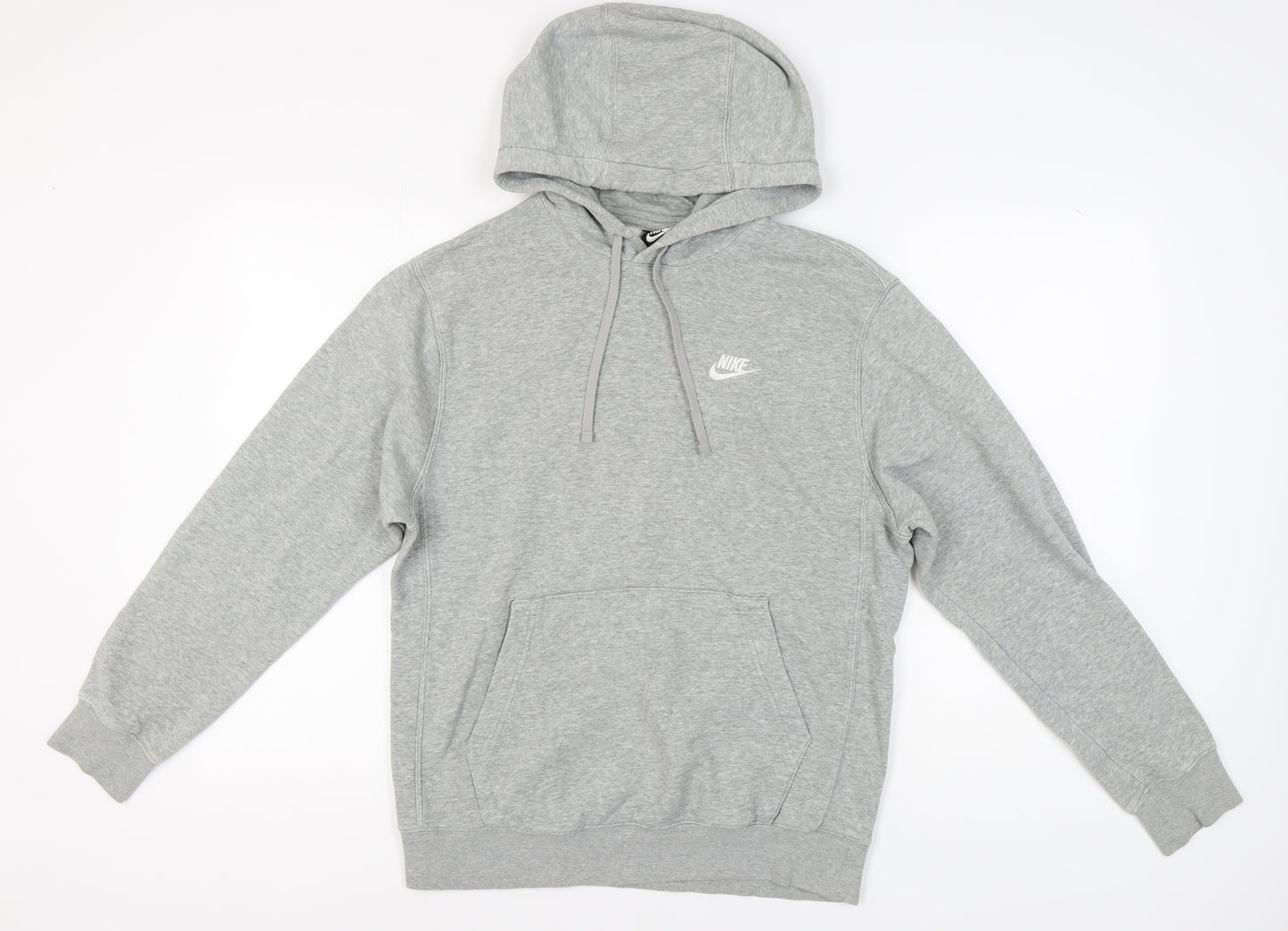 Nike Men's Grey Pullover Hoodie Size S