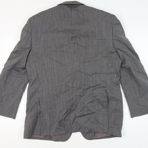 Debenhams Grey Men's Blazer, Size 44 Regular Fit