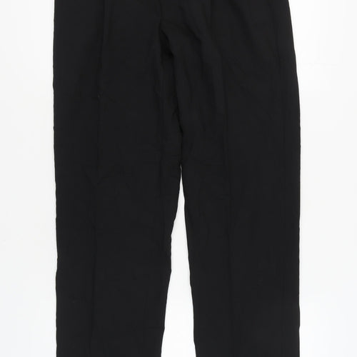 Marks & Spencer Men's Black Pleated Trousers 32/31