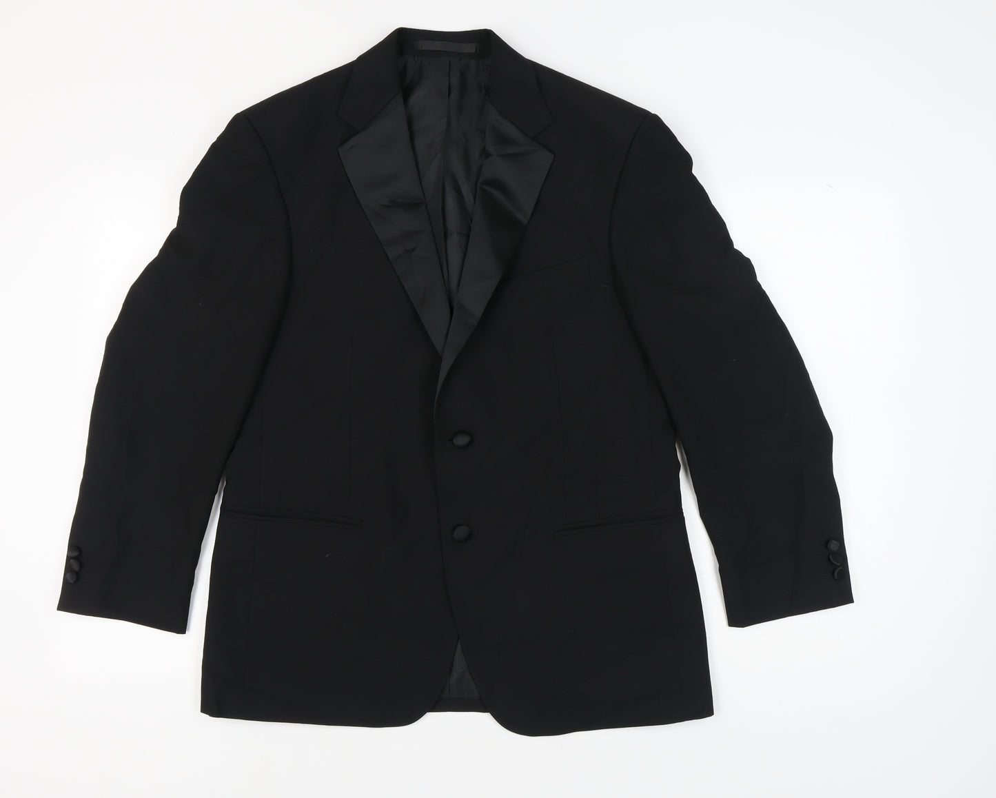 Marks and Spencer Men's Black 40S Tuxedo Blazer Formal