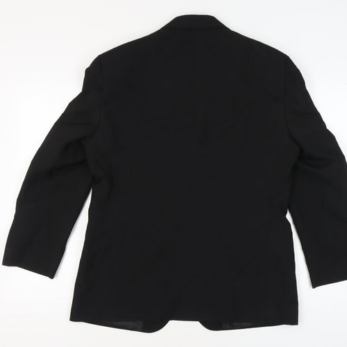Marks and Spencer Men's Black 40S Tuxedo Blazer Formal