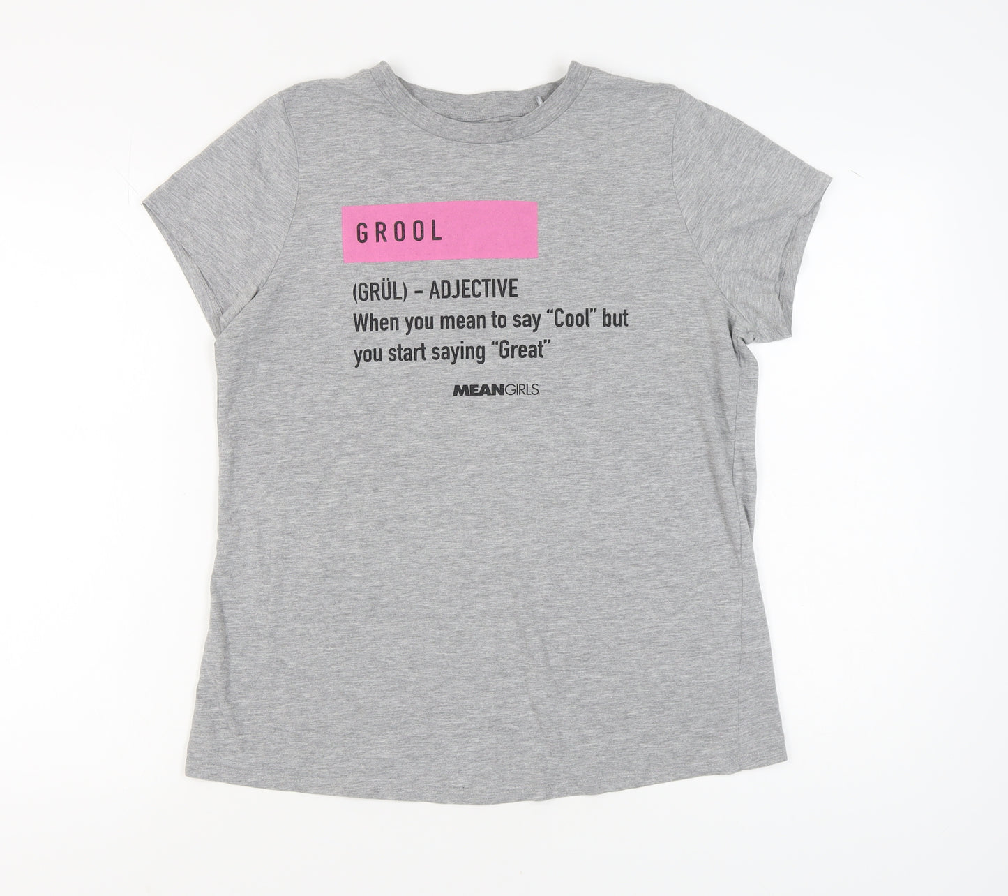 MEAN GIRLS Women's Grey T-Shirt Size 18 Casual