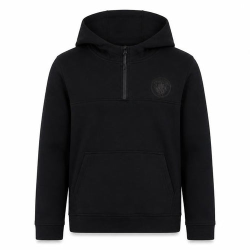 Manchester City Boys Black Hoodie 10-11 Years Football Style