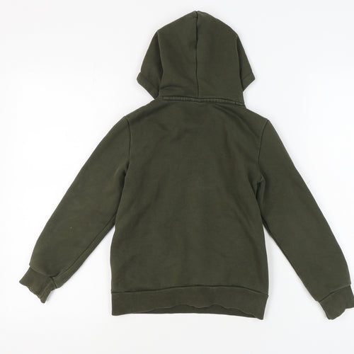 Puma Boys Green Pullover Hoodie - 9-10 Years