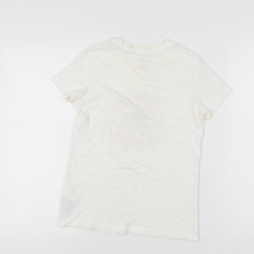 Converse Unisex White XS T-Shirt Classic Fit
