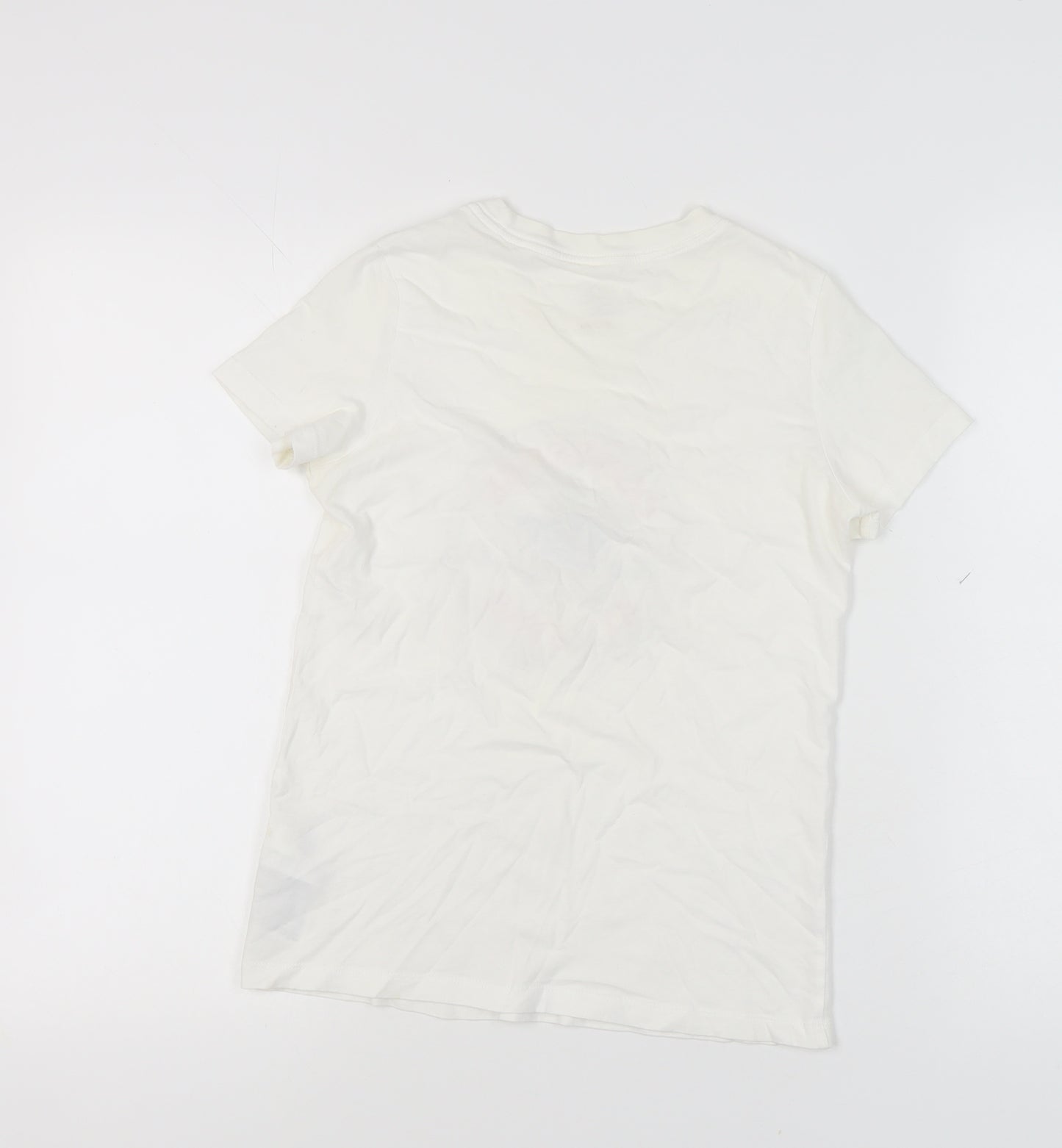 Converse Unisex White XS T-Shirt Classic Fit
