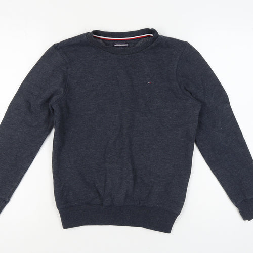 Tommy Hilfiger Boys Blue Pullover Sweatshirt Size 24