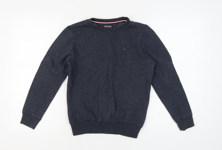 Tommy Hilfiger Boys Blue Pullover Sweatshirt Size 24