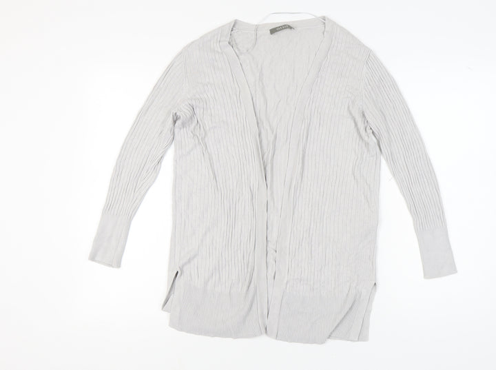 Oasis Women's Grey Cardigan Small V-Neck