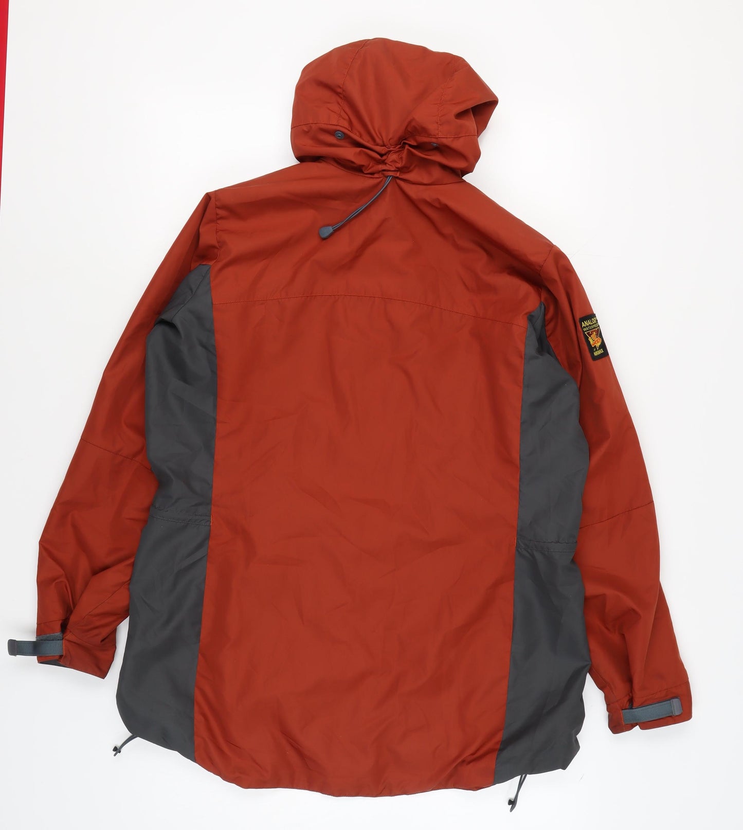 Paramo Men's Red Parka Jacket L - Hooded Outdoor Wear