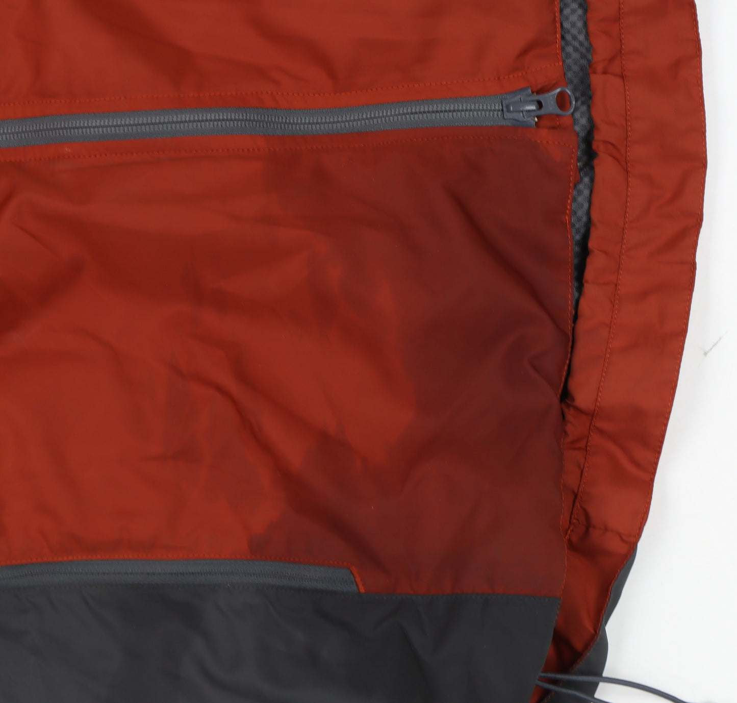 Paramo Men's Red Parka Jacket L - Hooded Outdoor Wear